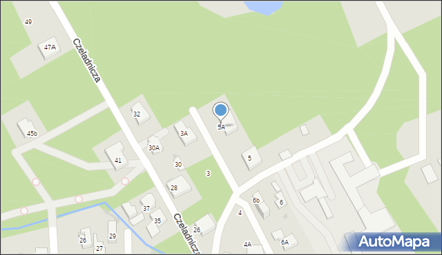 Warszawa, Smardzewska, 5A, mapa Warszawy