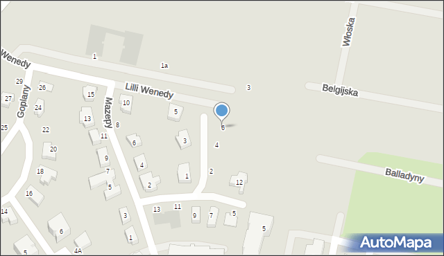 Pruszcz Gdański, Śniadeckiej Ludwiki, 6, mapa Pruszcz Gdański