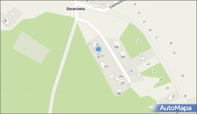 Śniadków Górny A, Śniadków Górny A, 24, mapa Śniadków Górny A