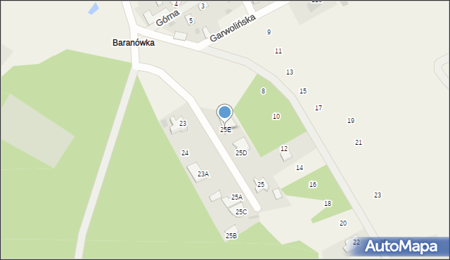 Śniadków Górny A, Śniadków Górny A, 25E, mapa Śniadków Górny A
