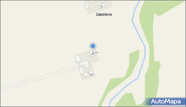 Śniadków Górny A, Śniadków Górny A, 42, mapa Śniadków Górny A