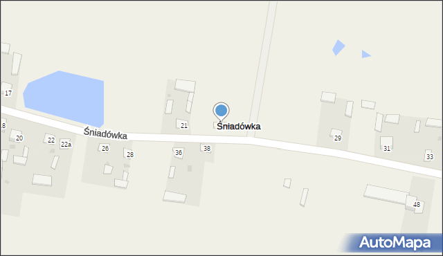 Śniadówka, Śniadówka, 23, mapa Śniadówka