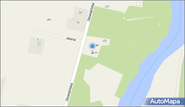 Śniadówko, Śniadówko, 18A, mapa Śniadówko