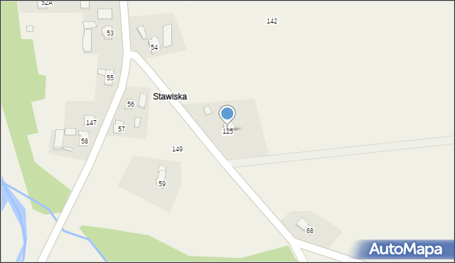 Śnietnica, Śnietnica, 125, mapa Śnietnica