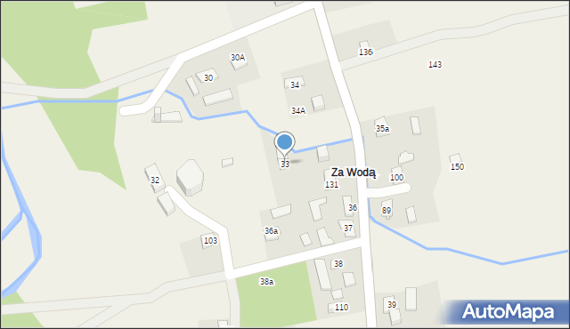 Śnietnica, Śnietnica, 33, mapa Śnietnica