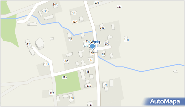 Śnietnica, Śnietnica, 36, mapa Śnietnica