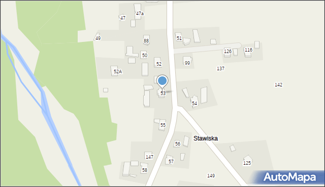 Śnietnica, Śnietnica, 53, mapa Śnietnica