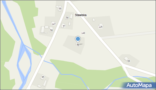 Śnietnica, Śnietnica, 59, mapa Śnietnica