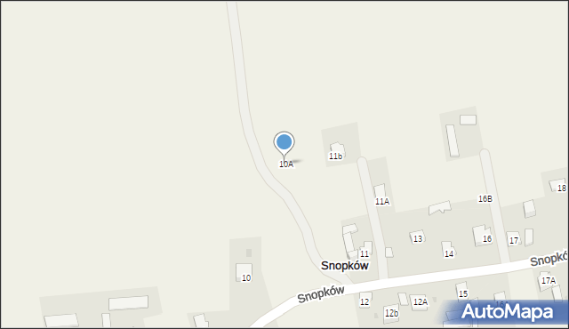 Snopków, Snopków, 10A, mapa Snopków