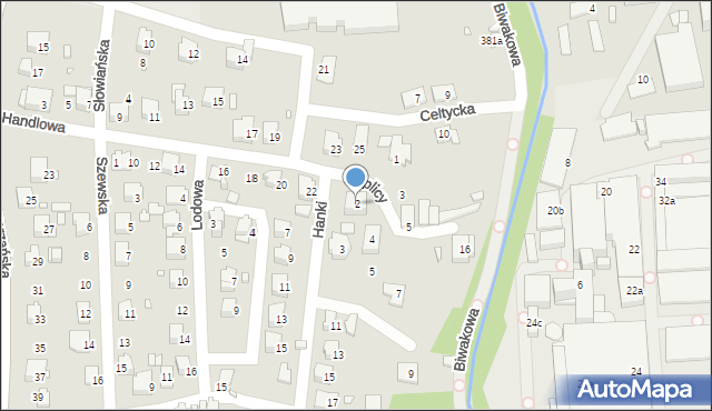 Bielsko-Biała, Soplicy Jacka, 2, mapa Bielsko-Białej