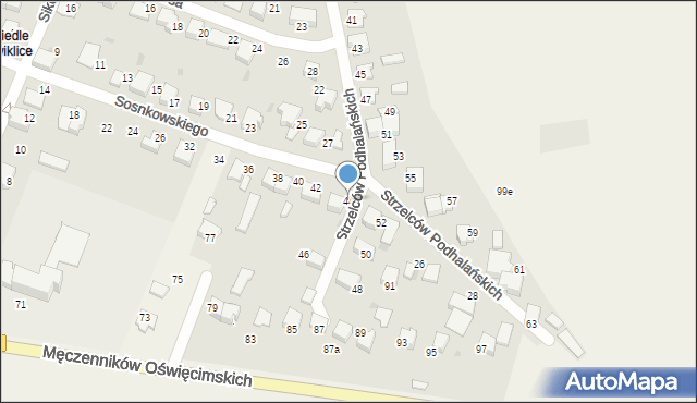 Ćwiklice, Sosnkowskiego Kazimierza, gen., 44, mapa Ćwiklice