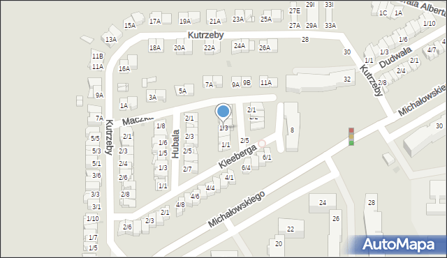 Częstochowa, Sosnkowskiego Kazimierza, gen., 1/3, mapa Częstochowy