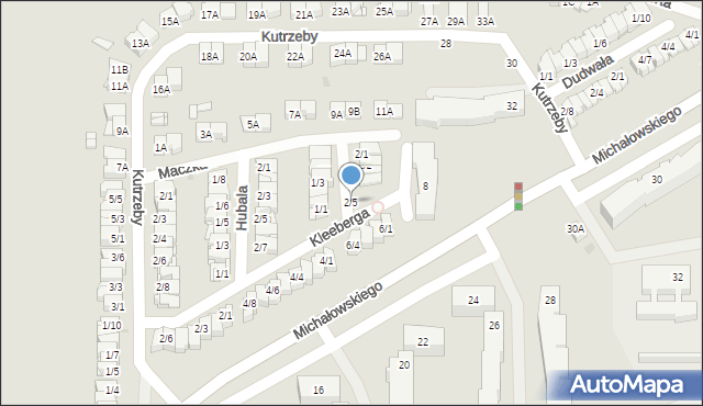 Częstochowa, Sosnkowskiego Kazimierza, gen., 2/5, mapa Częstochowy