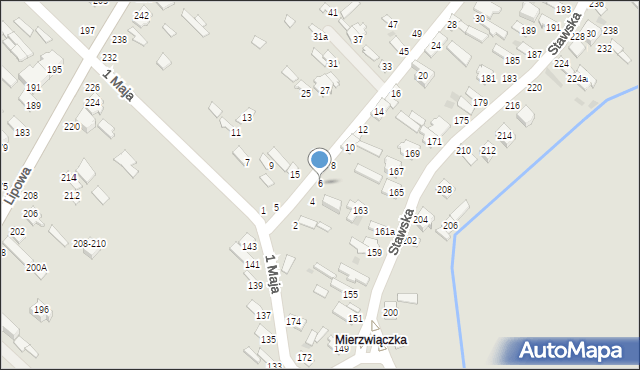 Dęblin, Sochackiego Augusta, dr., 6, mapa Dęblin