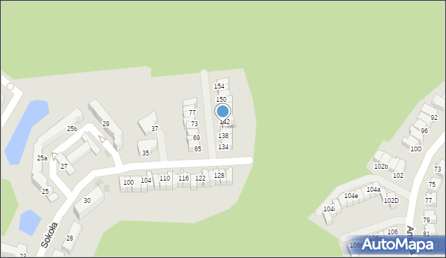 Gdynia, Sokoła Franciszka, 140, mapa Gdyni