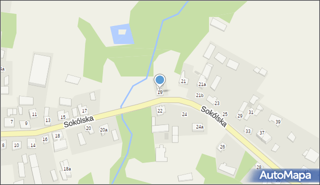 Janów, Sokólska, 19, mapa Janów