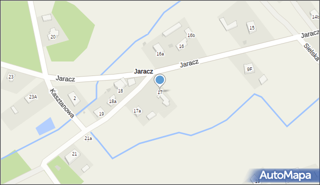 Jaracz, Sołecka, 17, mapa Jaracz