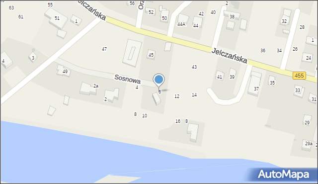 Jeszkowice, Sosnowa, 6, mapa Jeszkowice