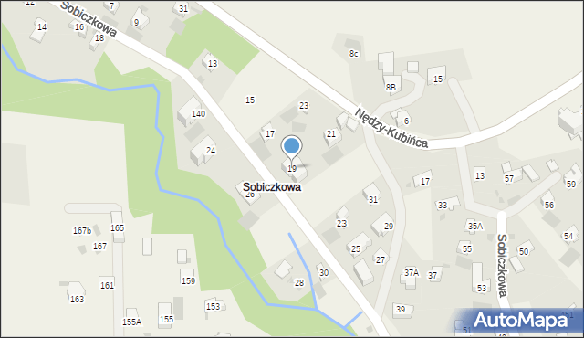 Kościelisko, Sobiczkowa, 19, mapa Kościelisko