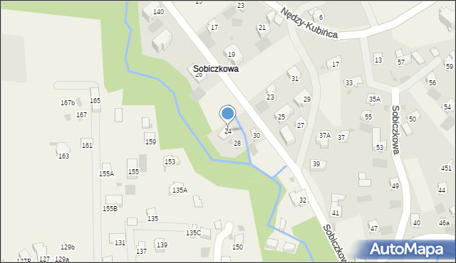 Kościelisko, Sobiczkowa, 24, mapa Kościelisko