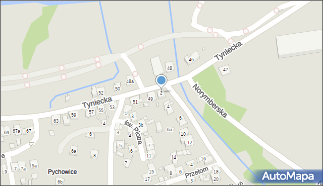 Kraków, Sodowa, 2, mapa Krakowa