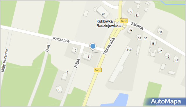 Kuklówka Radziejowicka, Sójka, 1, mapa Kuklówka Radziejowicka