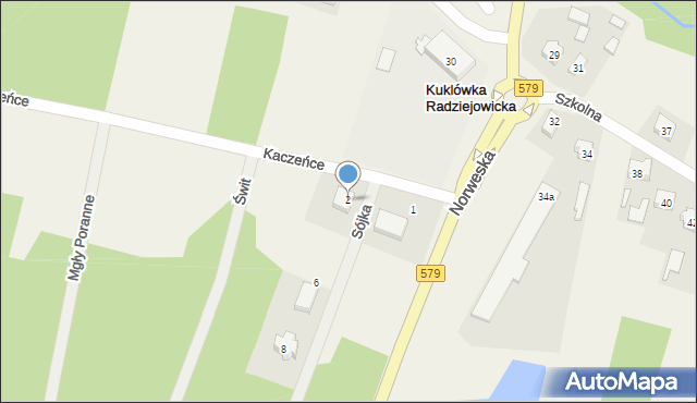 Kuklówka Radziejowicka, Sójka, 2, mapa Kuklówka Radziejowicka