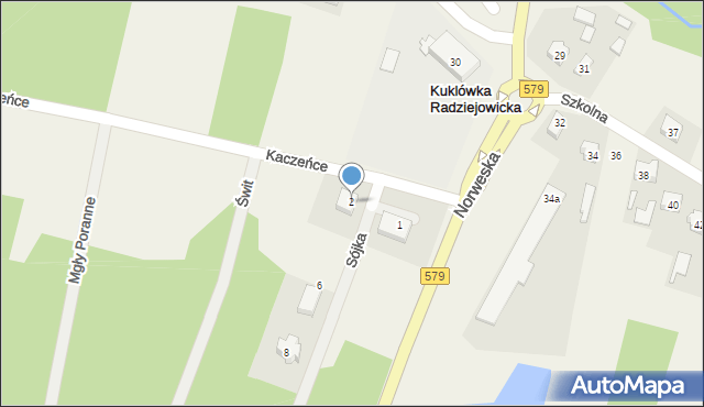 Kuklówka Radziejowicka, Sójka, 2, mapa Kuklówka Radziejowicka