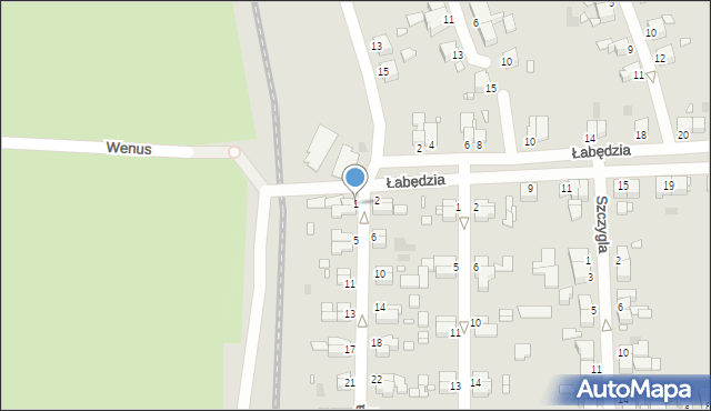 Legnica, Sokolska, 1, mapa Legnicy