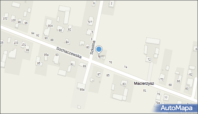 Macierzysz, Sochaczewska, 78, mapa Macierzysz