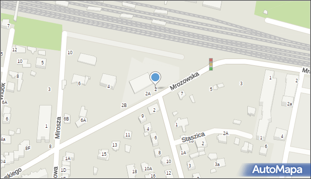 Mińsk Mazowiecki, Sosnkowskiego Kazimierza, gen., 2, mapa Mińsk Mazowiecki