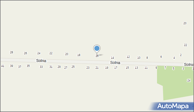 Różanka, Solna, 16, mapa Różanka