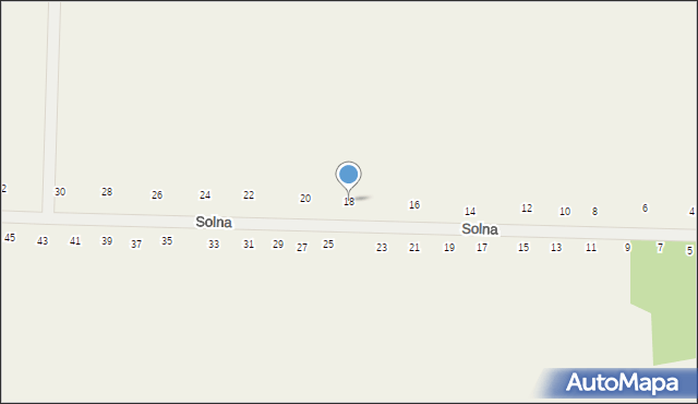 Różanka, Solna, 18, mapa Różanka