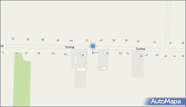 Różanka, Solna, 57, mapa Różanka