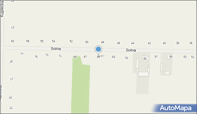 Różanka, Solna, 65, mapa Różanka