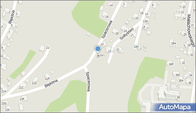 Rybnik, Sołtystwo, 25, mapa Rybnika