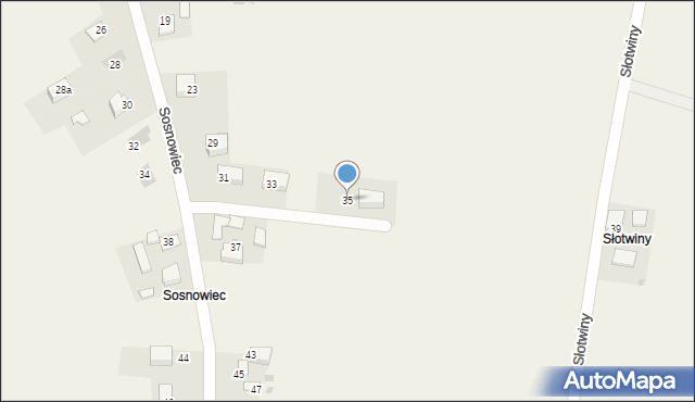 Sieborowice, Sosnowiec, 35, mapa Sieborowice