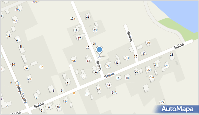 Skidziń, Solna, 27, mapa Skidziń