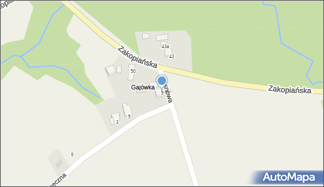Ślemień, Sosnowa, 3, mapa Ślemień