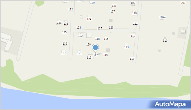 Sobącz, Sobącz, 117, mapa Sobącz