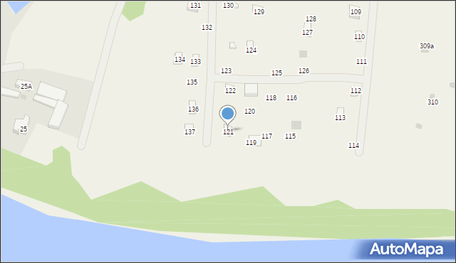 Sobącz, Sobącz, 121, mapa Sobącz