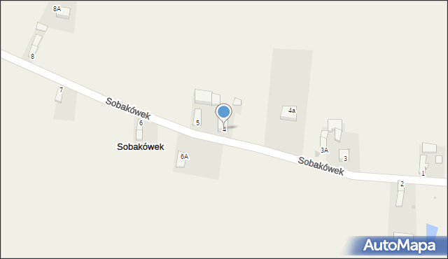 Sobakówek, Sobakówek, 4, mapa Sobakówek