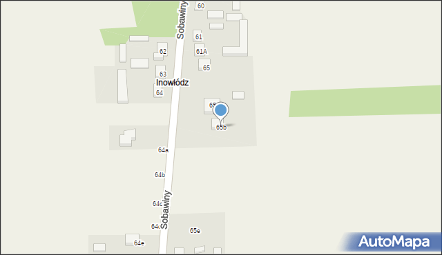 Sobawiny, Sobawiny, 65b, mapa Sobawiny
