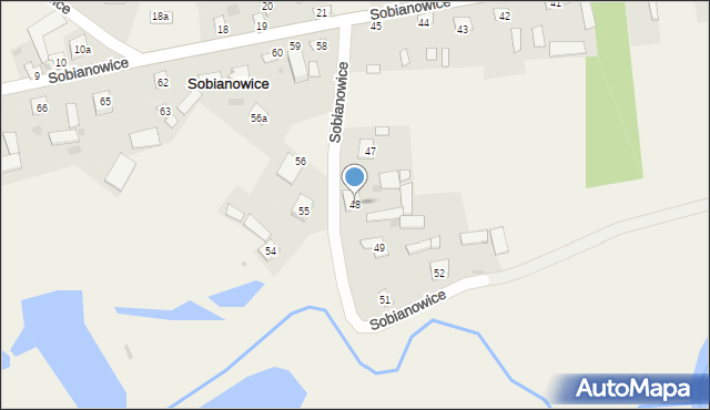 Sobianowice, Sobianowice, 48, mapa Sobianowice