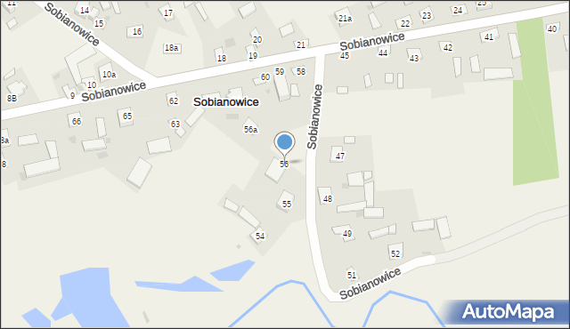 Sobianowice, Sobianowice, 56, mapa Sobianowice