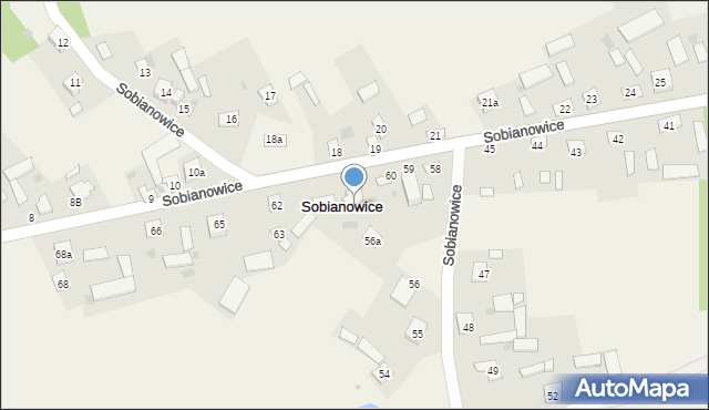 Sobianowice, Sobianowice, 61, mapa Sobianowice