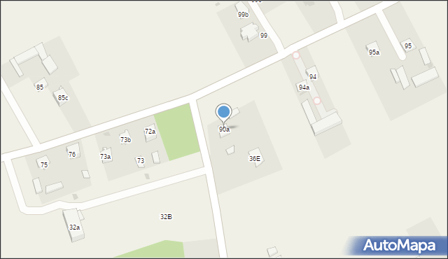 Sobianowice, Sobianowice, 90a, mapa Sobianowice