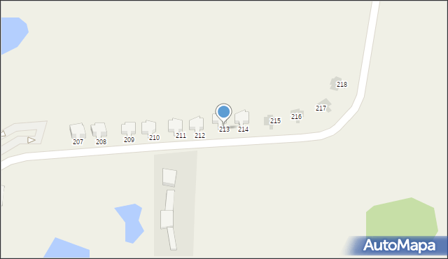 Sobienie Szlacheckie, Sobienie Szlacheckie, 213, mapa Sobienie Szlacheckie