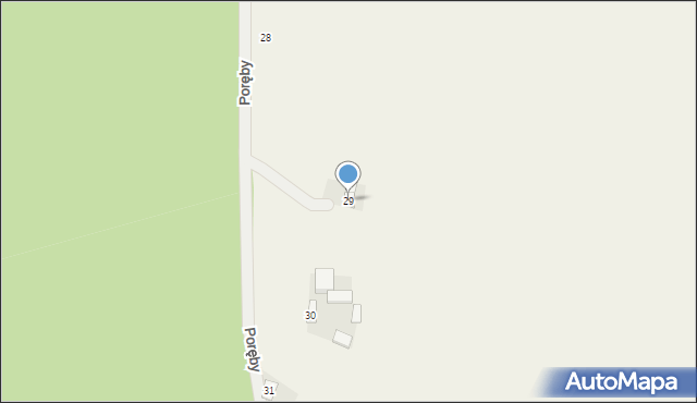 Sobiesęki Trzecie, Sobiesęki Trzecie, 29, mapa Sobiesęki Trzecie