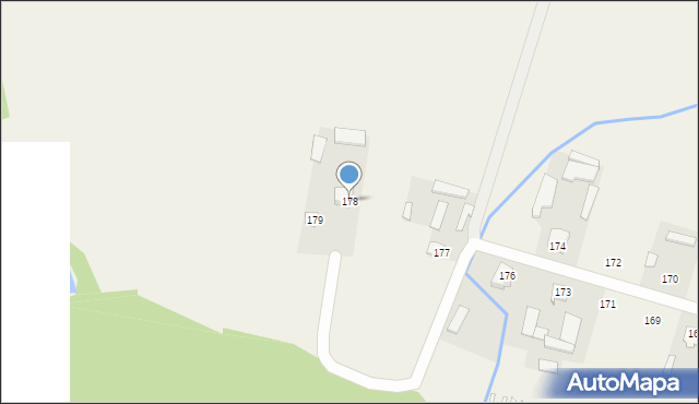 Sobieszczany-Kolonia, Sobieszczany-Kolonia, 178, mapa Sobieszczany-Kolonia